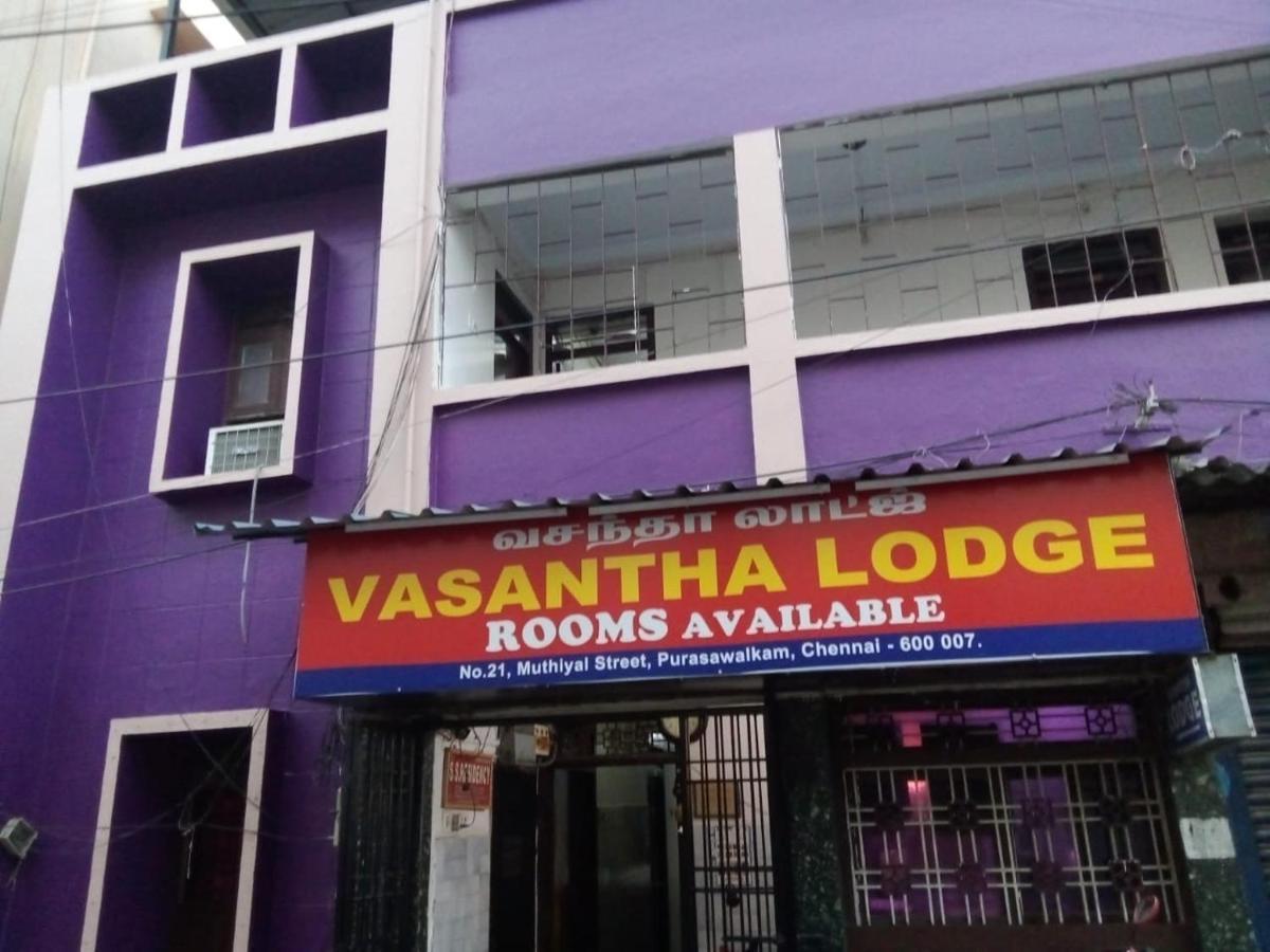 Vasantha Lodge Purasawalkam chennai Bagian luar foto