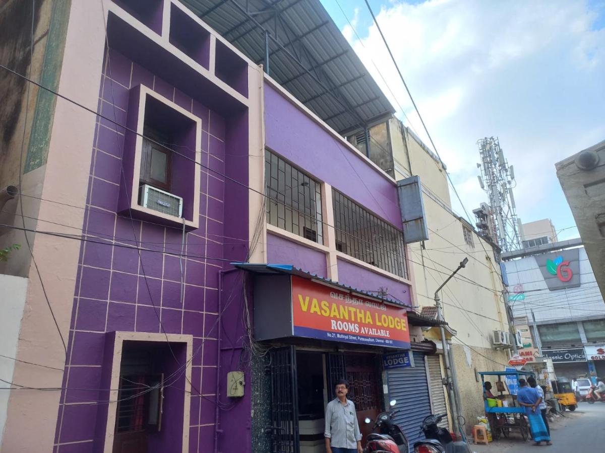 Vasantha Lodge Purasawalkam chennai Bagian luar foto